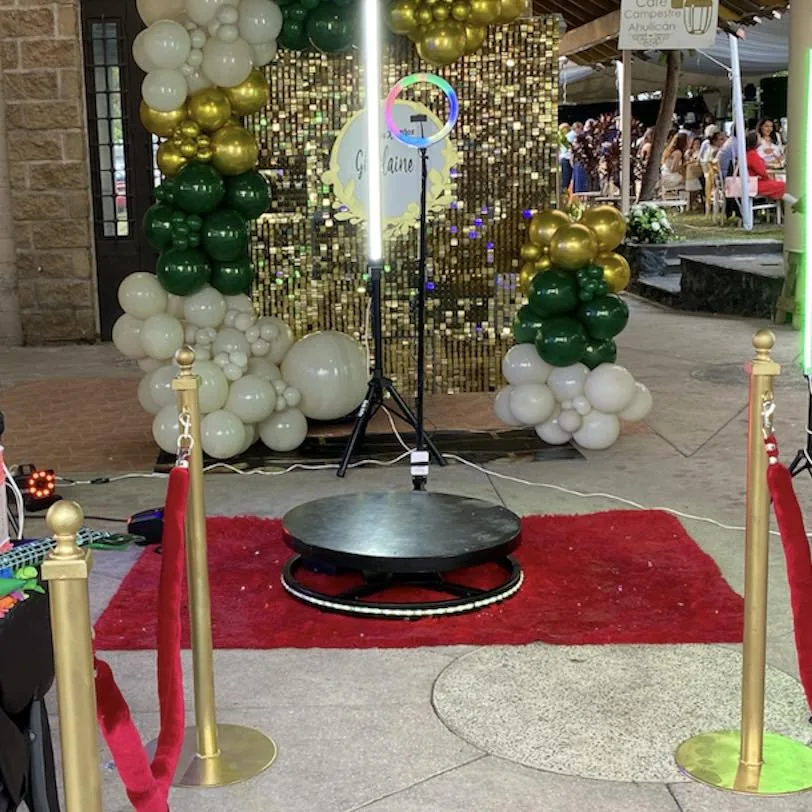 Fiestilandia J&M - Cabina 360° en evento